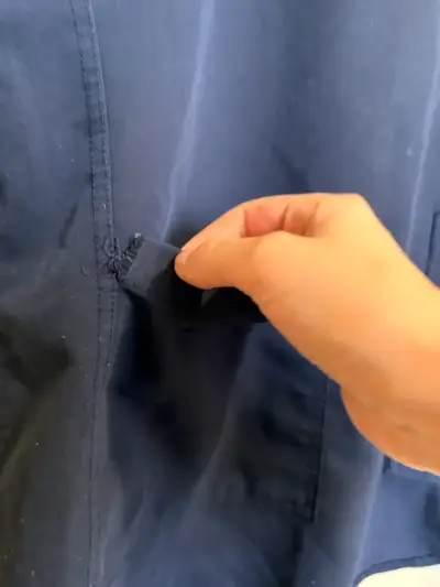 Traje clínico azul marino - miniatura 2