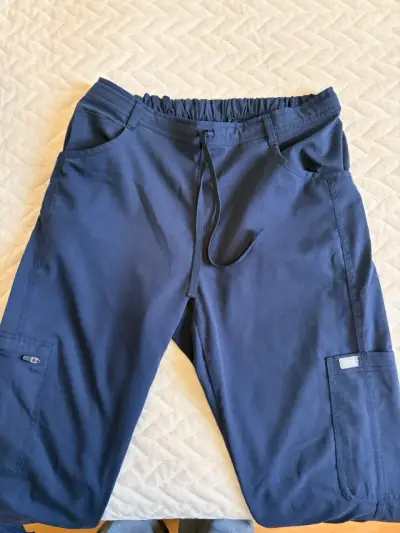Traje clínico azul marino - miniatura 3