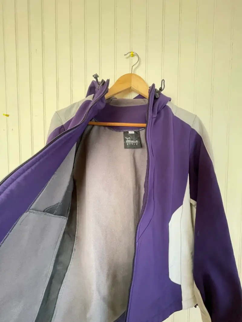 Chaqueta morada L - 2