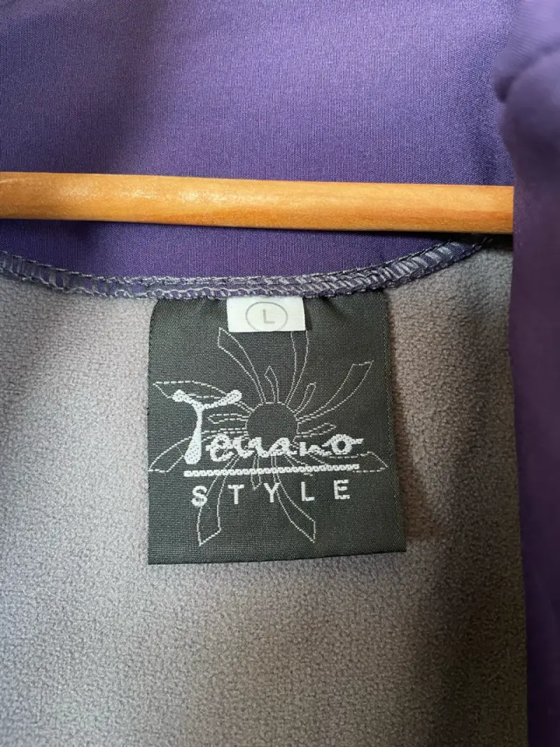 Chaqueta morada L - 3