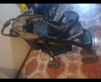 Coche de bebé Infanti negro - miniatura 2