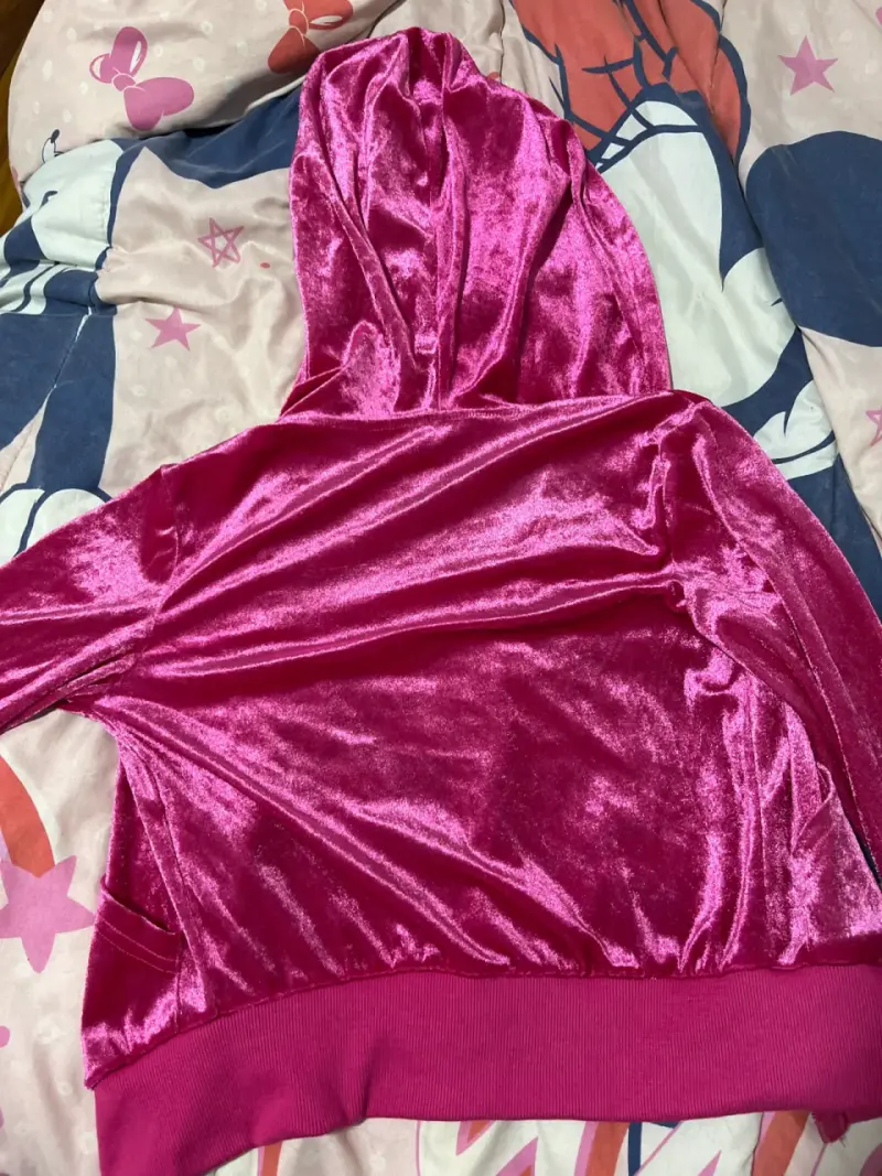 Poleron rosado fucsia - 1