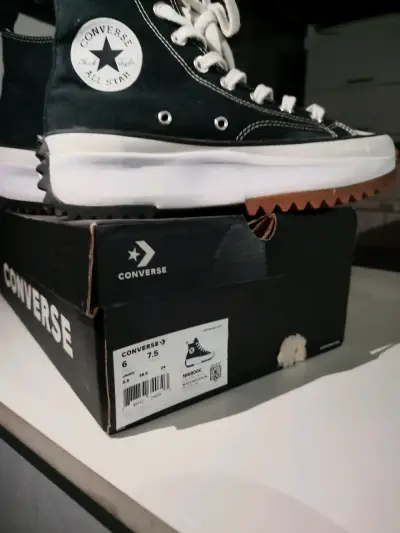 Zapatillas Converse negras altas - miniatura 2