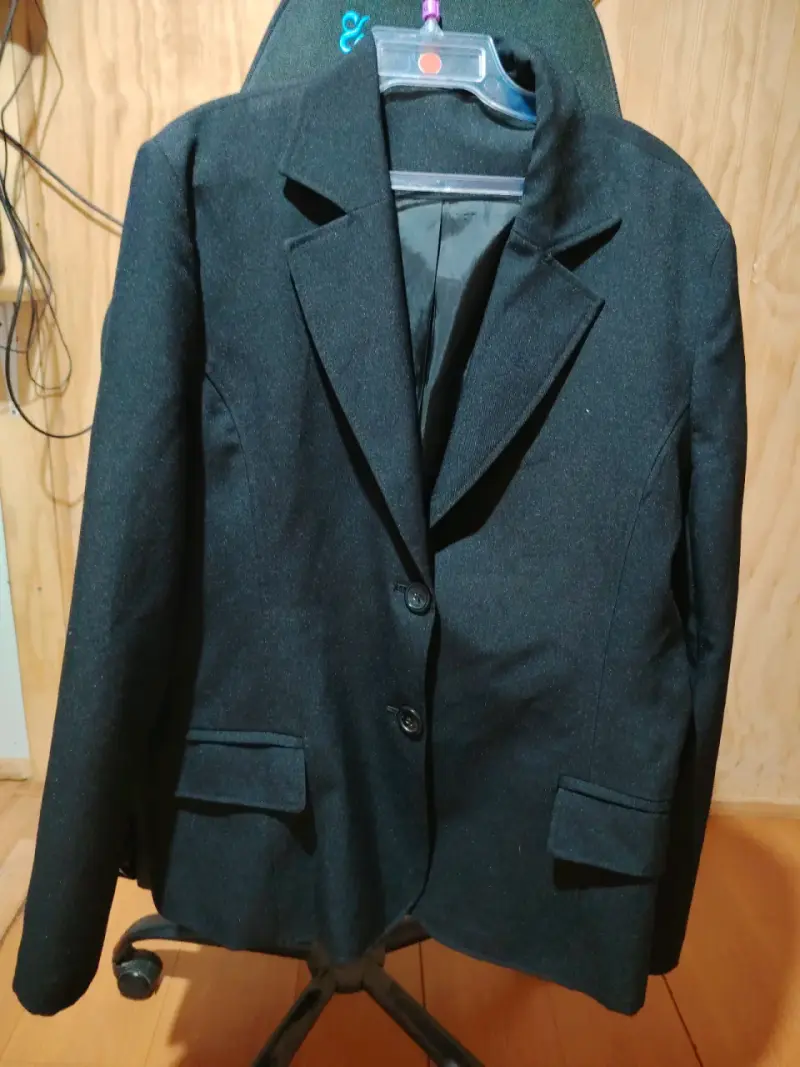 Blazer negro elegante - 1