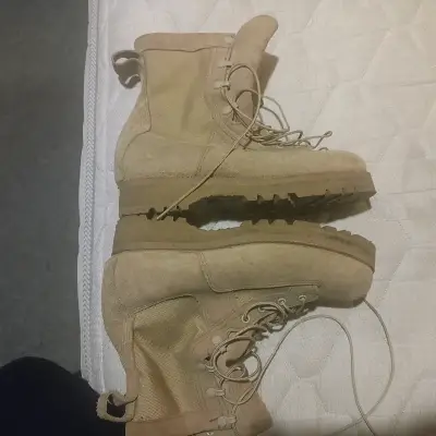Botas tácticas beige - miniatura 1