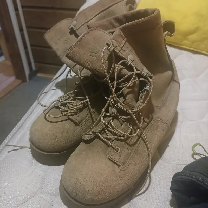 Botas tácticas beige - 2