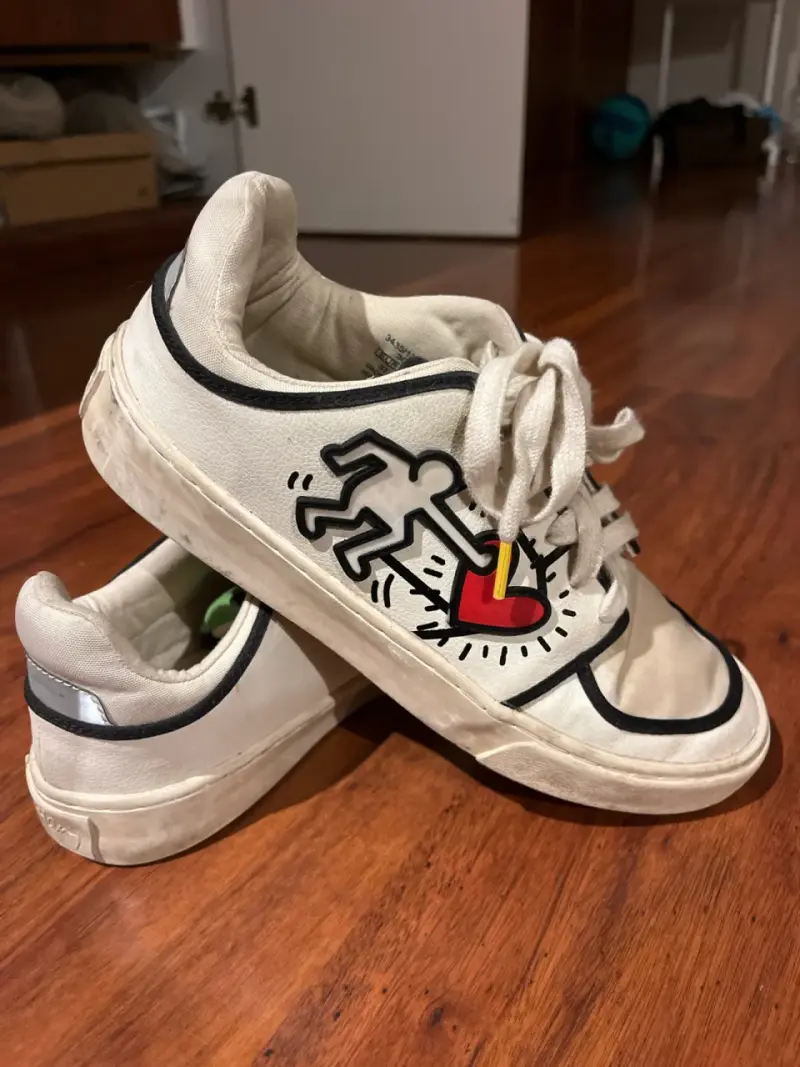 Zapatillas blancas Zara - 2