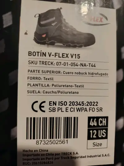 Botín V-FLEX V15  talla 44 a mitad de precio - miniatura 1