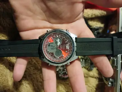 Reloj deportivo digital análogo - miniatura 2