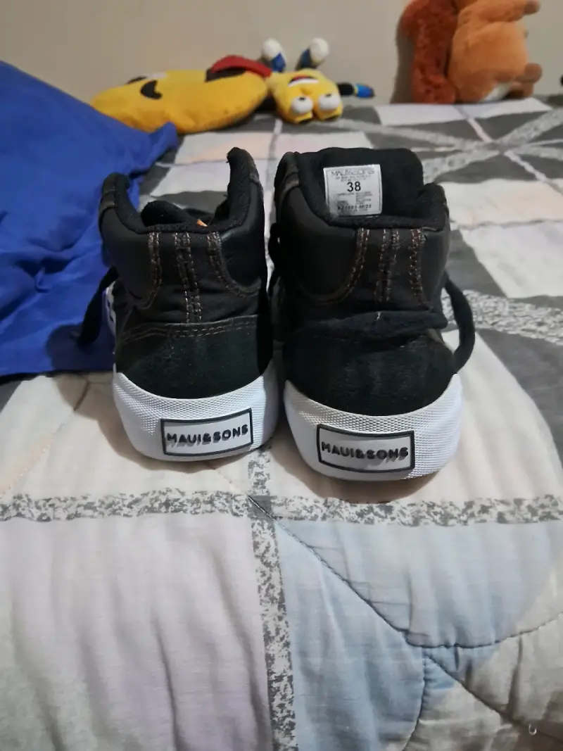 Zapatillas negras talla 38 - 2