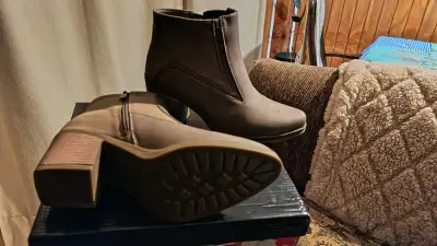 Botines camel mujer - miniatura 2
