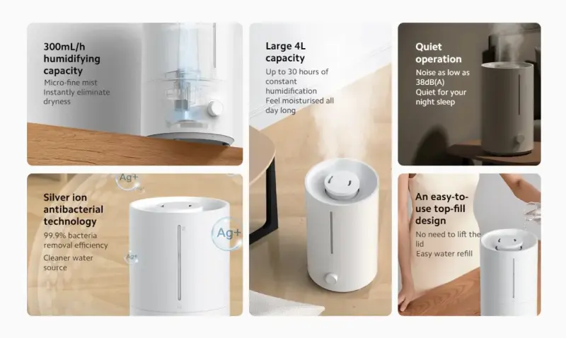 Humidificador Xiaomi Humidifier 2 Lite - 2