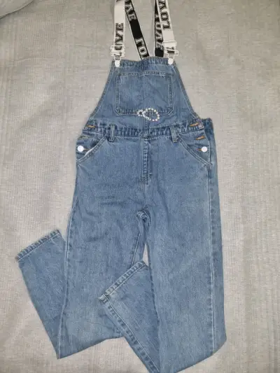 Overall de mezclilla con tirantes - miniatura 1