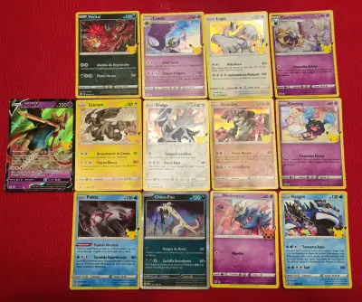 Set de cartas Pokémon variadas - miniatura 1