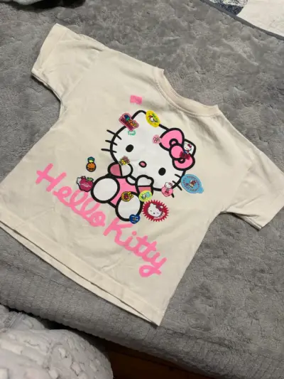 Polera Hello Kitty beige - miniatura 1