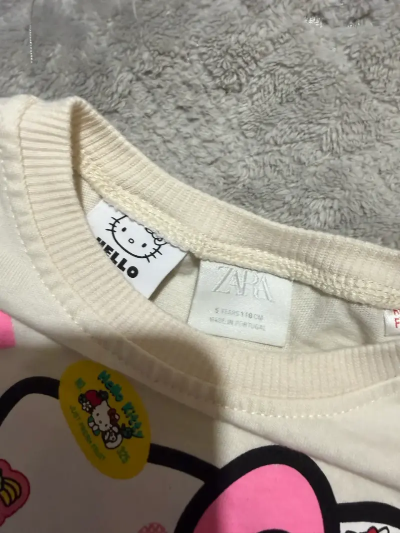 Polera Hello Kitty beige - 2