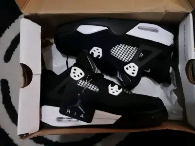 Jordan 4 white thunder - miniatura 7