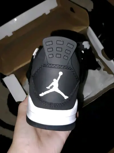 Jordan 4 white thunder - miniatura 11