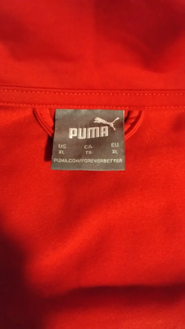 Chaqueta deportiva roja y negra Puma - 3
