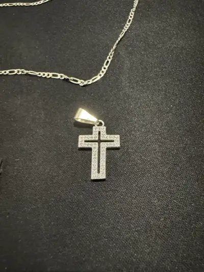 Collar de plata con dijes - miniatura 3