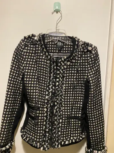 Chaqueta ASH estampado cuadriculado - miniatura 1