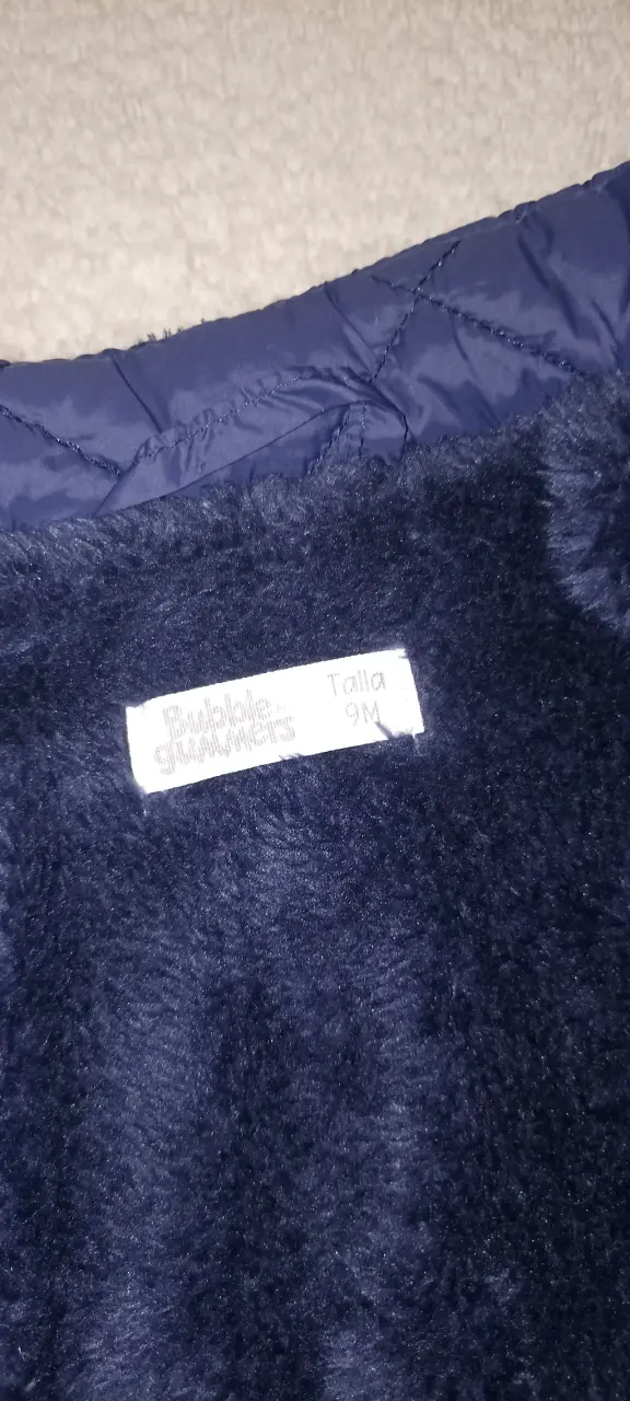 Chaqueta acolchada azul para niños - 2