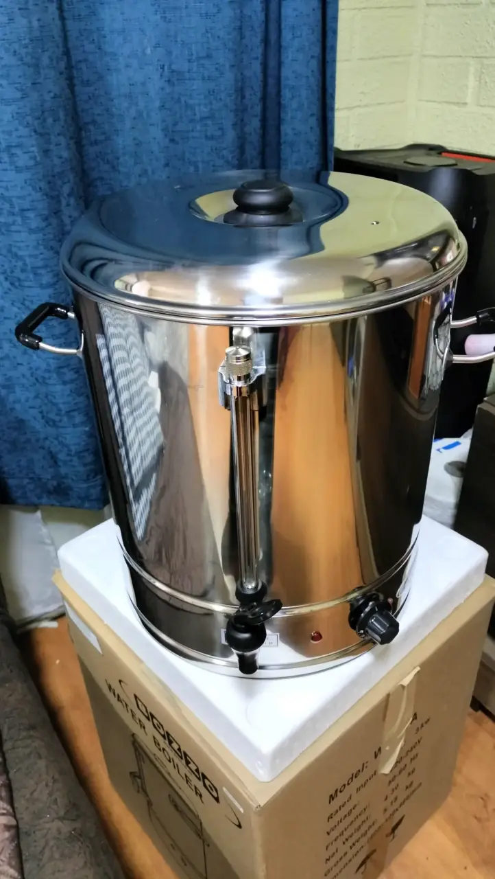Hervidor de agua industrial inox - 2