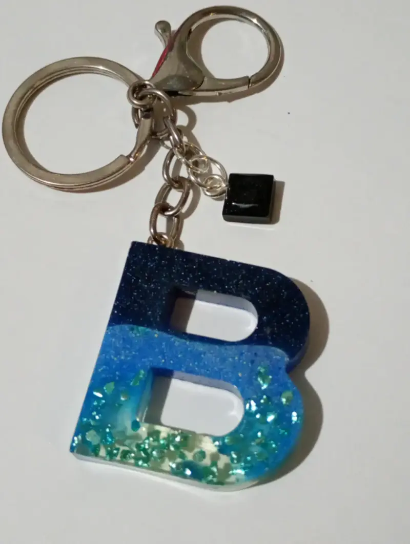Llavero personalizado en resina - 2