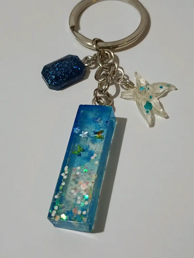 Llavero personalizado en resina - 6