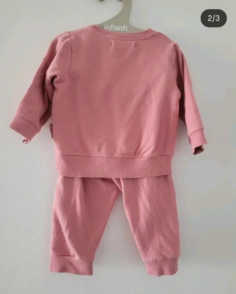 Conjunto infanti rosado para bebé - 2