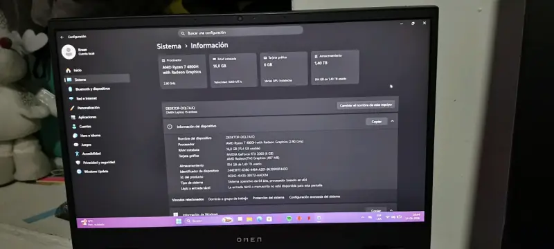 Laptop Omen 15-en0xxx gaming - 2