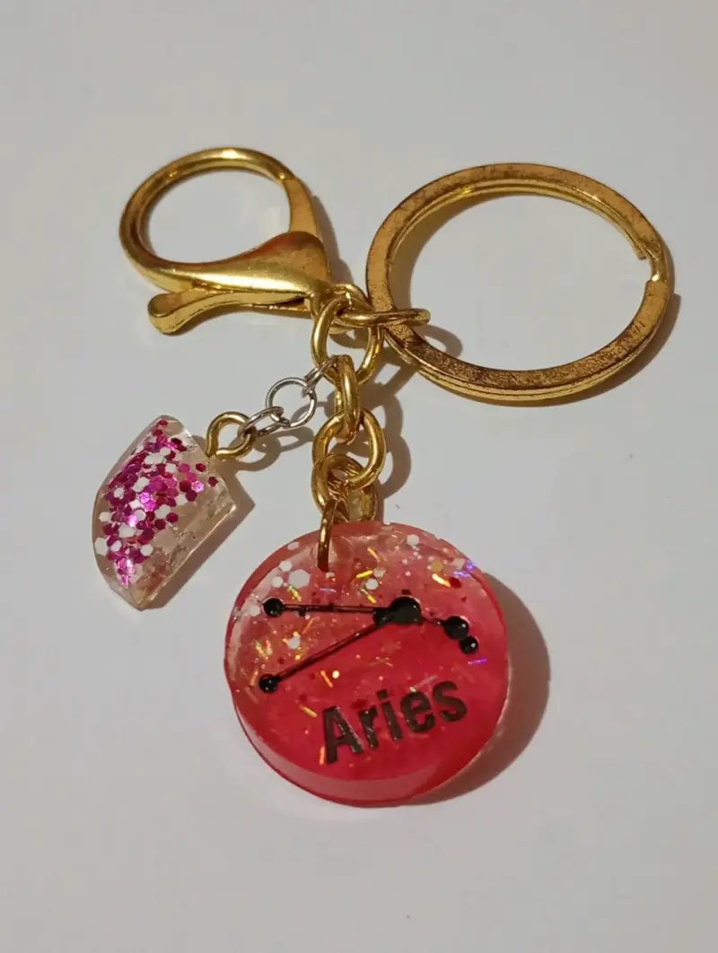 Llavero personalizado en resina - 2
