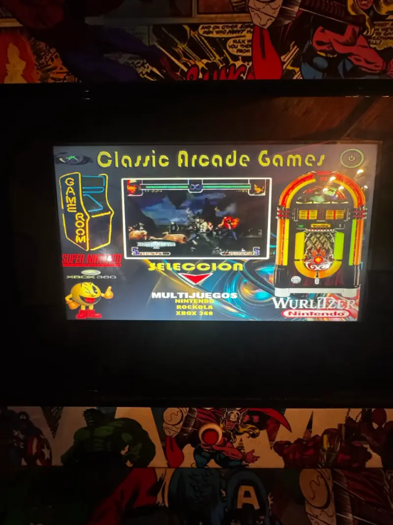 Máquina arcade temática Marvel - 3
