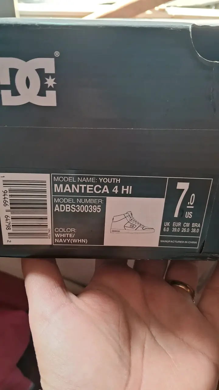 Zapatillas deportivas DC verde y blanco - 4