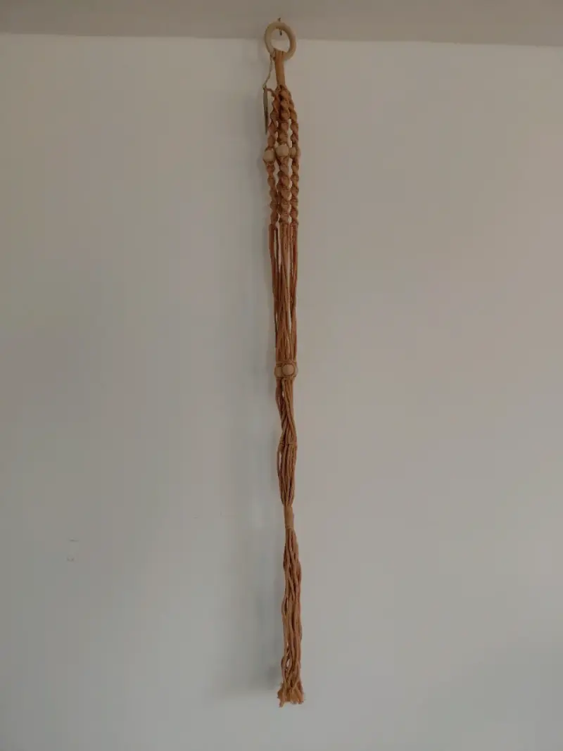 Colgador de macramé para plantas - 1