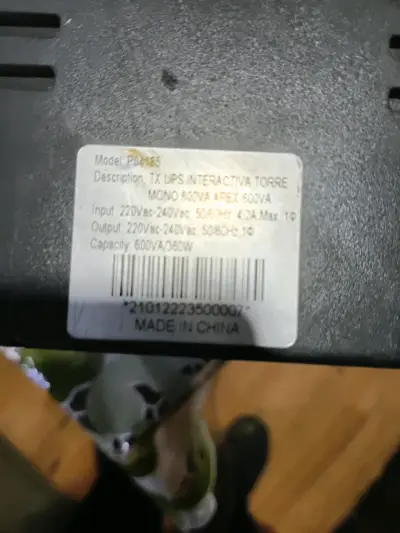 UPS interactiva TX 600VA - miniatura 1