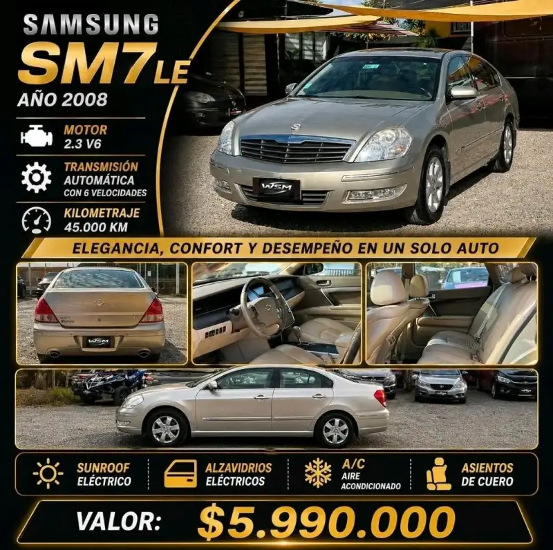 Auto Samsung SM7 LE 2008