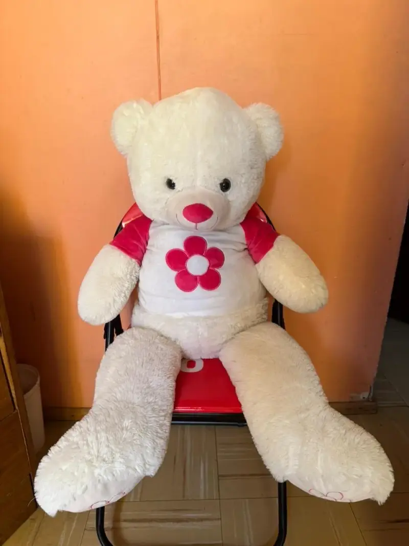 Peluche grande de oso blanco - 1