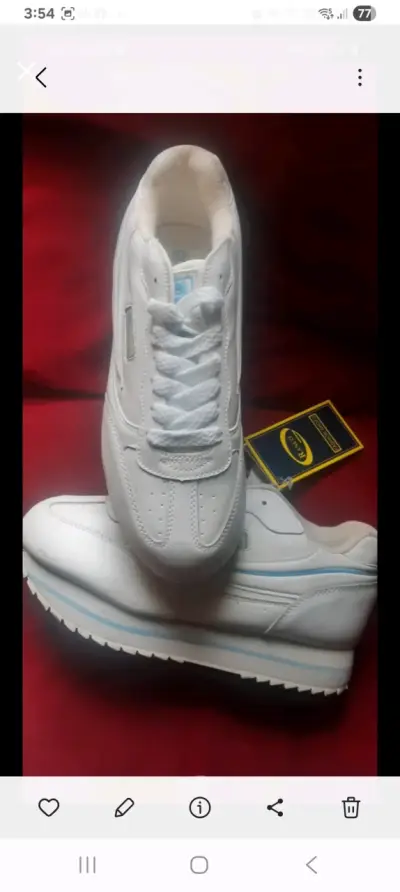 Zapatillas blancas hombre - miniatura 1