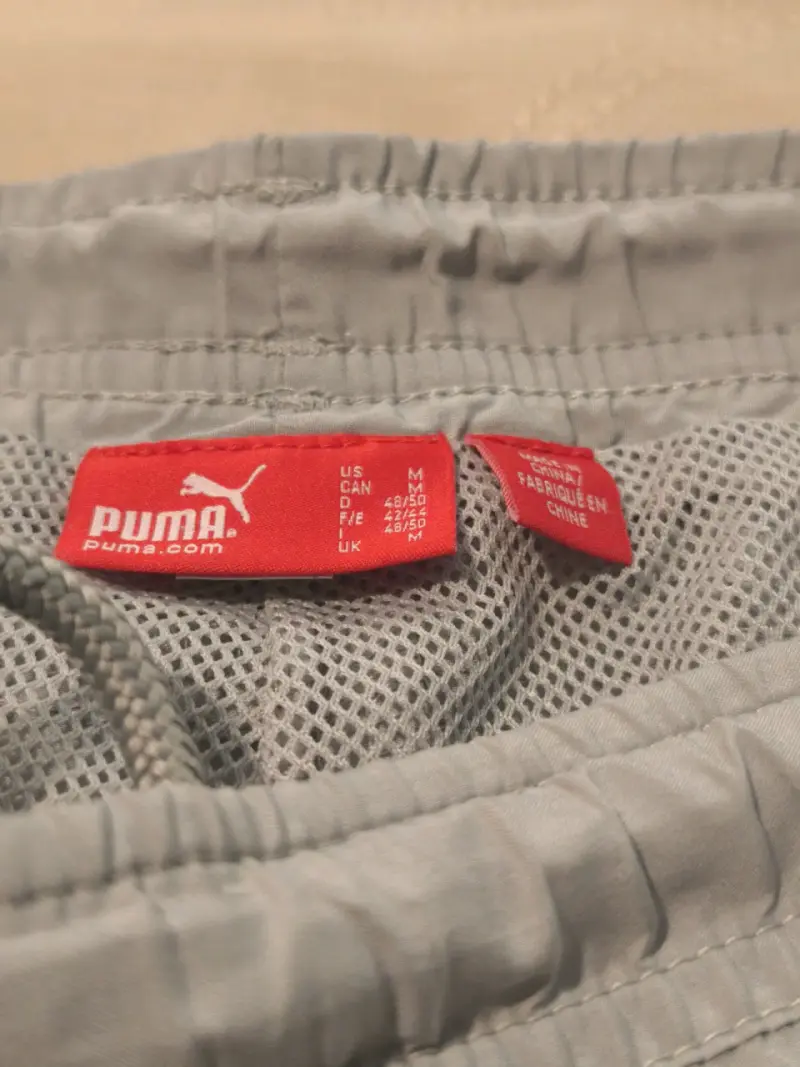 Pantalon Puma gris claro 3/4 - 3