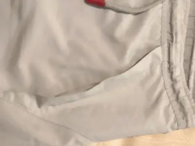 Pantalon Puma gris claro 3/4 - miniatura 5