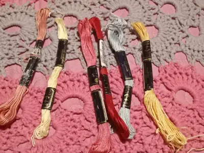 Hilos de bordar variados - miniatura 1