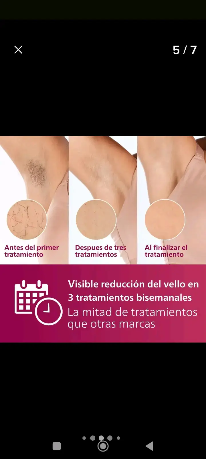Depiladora IPL Philips Lumea - 6