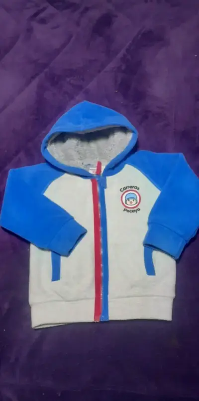 Polerón infantil Pocoyó azul y gris - miniatura 2