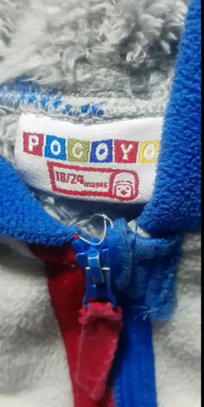 Polerón infantil Pocoyó azul y gris - miniatura 3