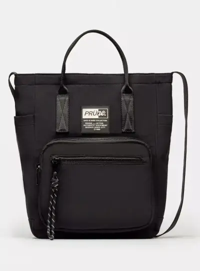 Bolso Prüne negro nuevo - miniatura 5