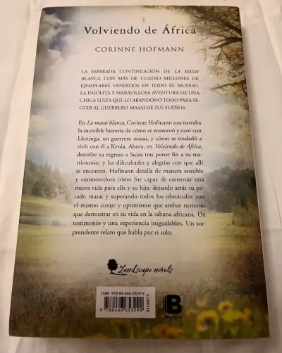 Libro Volviendo de África, Corinne Hofmann - miniatura 2