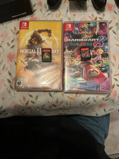 Nintendo Switch con juegos y accesorios - miniatura 3
