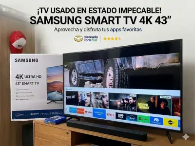 Smart TV Samsung 4K 43 pulgadas - miniatura 1