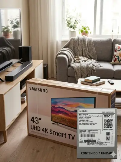 Smart TV Samsung 4K 43 pulgadas - miniatura 2